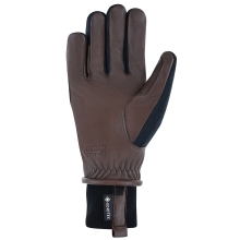 Rękawiczki jeździeckie zimowe WILA GTX (01-310020) – SERIA ECO 9075 kblack/ classic brown, Roeckl